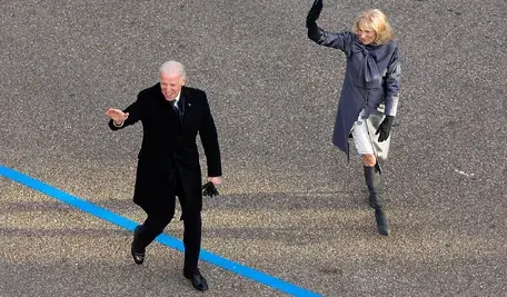 Byłą pierwsza dama Jill Biden z mężem. Jej poprzedni mąż jest oskarżony o morderstwo żony