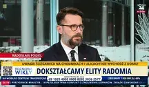 Radosław Fogiel w rozmowie z Marcinem Wikłą  na antenie telewizji wPolsce24
