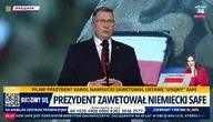 Przemysław Czarnek na konferencji w sprawie SAFE