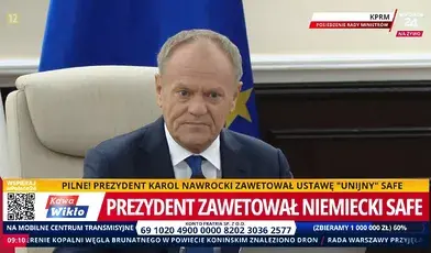 Donald Tusk na nadzwyczajnym posiedzeniu rząd atakuje prezydenta i plecie androny. 