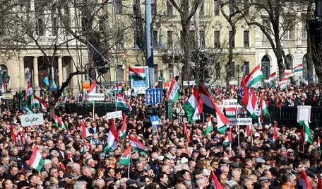 Wielki Marz w Budapeszcie co roku przyciąga tysiące ludzi
