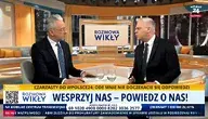 Minister w Kancelarii Prezydenta Karol Rabenda, podczas rozmowy z Marcinem Wikłą