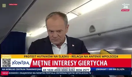 Donald Tusk nie chce rozmawiać o Giertychu 