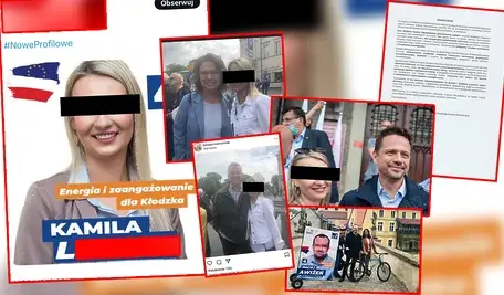 Zdjęcia Kamili L aka Kamili W. z czołowymi politykami Koalicji Obywatelskiej i oświadczenie lokalnych polityków.