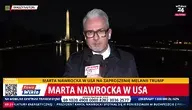 Marcin Wikło w Waszyngtonie przed spotkaniem Marty Nawrockiej z Melanią Trump
