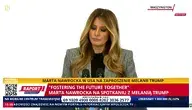 Melania Trump podczas konferencji „Fostering the Future Together”