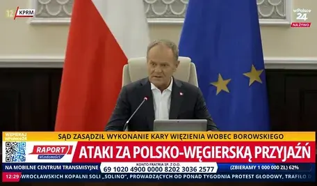 Tusk bezczelny na  posiedzeniu rządu