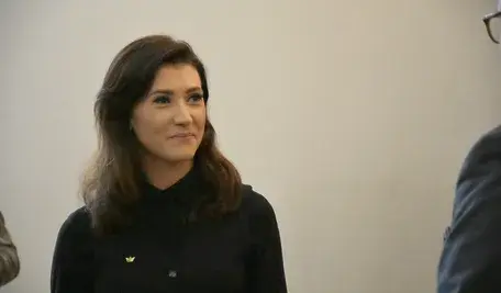 Ewa Zajączkowska-Hernik, europosłanka Konfederacji, podczas wystąpienia w Parlamencie Europejskim po ogłoszeniu dołączenia do frakcji Patrioci dla Europy