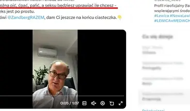 Włodzimierz Czarzasty w osobliwy sposób zachęca Roberta Winnickiego