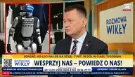 Mariusz Błaszczak i robot Edward. Niemcy chcieliby zastąpić Posłów robotami?