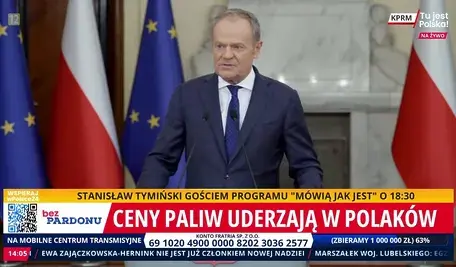 Tusk ogłasza obniżenie cen paliwa. Spóźniona reakcja i próba wyciszenia skandalu z Kłodzka? 