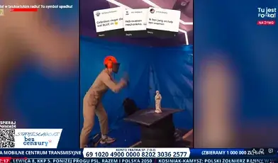 To jest "żart". Rozbijanie figur Pana Jezusa i Matki Bożej miał rozśmieszyć ludzi w Belgii