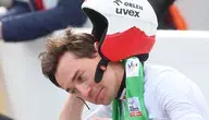 Kamil Stoch po ostatnim skoku w karierze