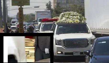 Nie było łatwo uchwycić moment przenoszenia trumny "El Mencho" (