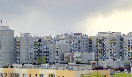 Osiedle bloków mieszkalnych