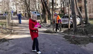 Ukraińcy walczą ze wszystkich sił, a Niemcy z nich kpią 