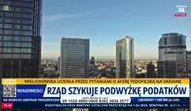 Szklane domy w Warszawie. Piękny pejzaż, ale za tą fasadą czai się bieda