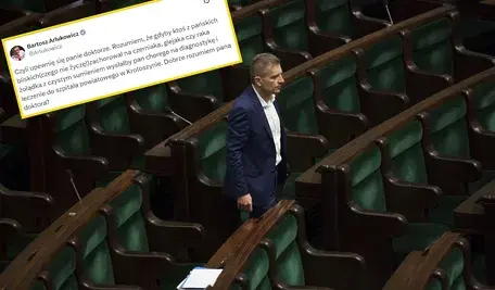 Bartosz Arłukowicz oderwany od rzeczywistosci