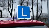 Samochód nauki jazdy.