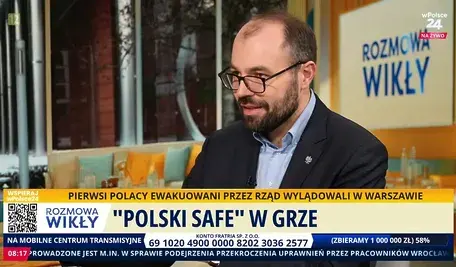 Profesor Krzysztof Szczucki na antenie telewizji wPolsce24 w rozmowie z Marcinem Wikłą