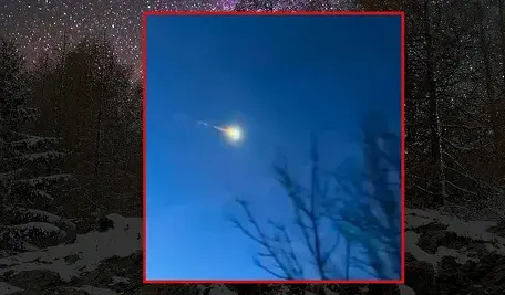 Nad Niemcami, Belgią i Holandią najprawdopodobniej zaobserwowano meteoryt