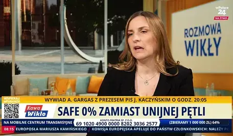 Minister Sobkowiak-Czarnecka na antenie wPolsce24