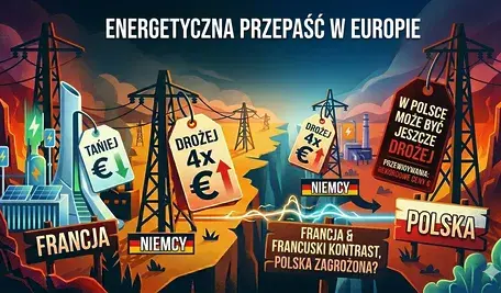 Ceny prądu w Europie to dwa światy
