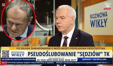 Jacek Sasin demaskuje Donalda Tuska