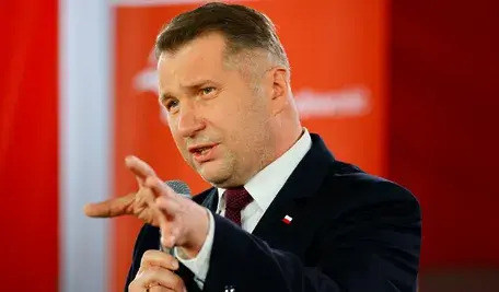 Przemysław Czarnek przedstawia "piątkę Tuska"