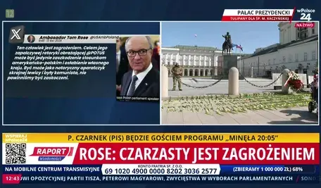 Mocne słowa i jeszcze mocniejsza odpowiedź. Spór Czarzasty–USA eskaluje