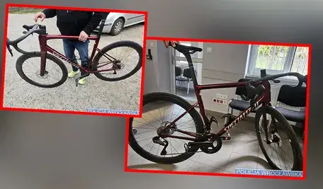 Złodziej prawie wygrał wyścig kolarski