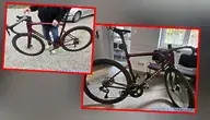 Złodziej prawie wygrał wyścig kolarski