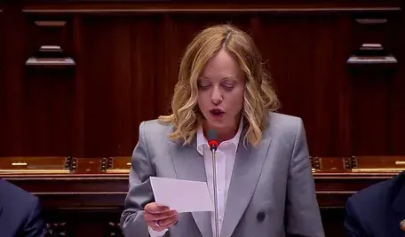 Giorgia Meloni zwiesza umowę z Izraelem