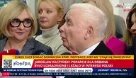 Jarosław Kaczyński udaje dzika