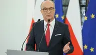 Warszawa, 14.04.2026. Marszałek Sejmu Włodzimierz Czarzasty podczas konferencji prasowej w Sejmie, 14 bm., przed posiedzeniem izby. Posłowie przeprowadzą pierwsze czytanie rządowego projektu ustawy o zmianie ustaw – Kodeks postępowania karnego oraz ustawy – Kodeks karny skarbowy. 