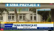 Wyciekła tajna instrukcja KO dotycząca służby zdrowia 