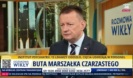 Mariusz Błaszczak komentuje działania rządu Donalda Tuska
