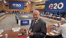 Prezes NBP Adam Glapiński na spotkaniu G20. 