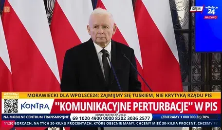 Jarosław Kaczyński jasno określił co dalej z członkami stowarzyszenia Morawieckiego (fot. wPolsce24)