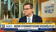 Mateusz Morawiecki w rozmowie z Marcinem Wikłą na antenie telewizji wPolsce24