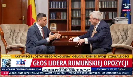 George Simion w rozmowie z Ryszardem Czarneckim 