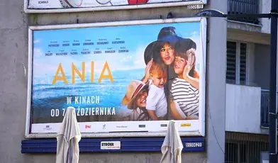 Anna Przybylska na plakacie