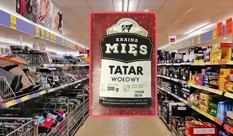 Bakterie salmonelli wykryte w partii tatara