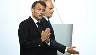 Emmanuel Macron i Donald Tusk w czasie mało znaczącej wizyty w Gdańsku