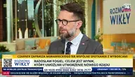 Radosław Fogiel podczas wywiadu komentuje działania rządu Donalda Tuska