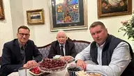 Czołowi politycy PiS przy jednym stole