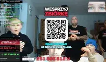 Screen z rekordowego streamu z akcją charytatywną zorganizowaną przez Łatwoganga