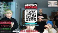 Screen z rekordowego streamu z akcją charytatywną zorganizowaną przez Łatwoganga