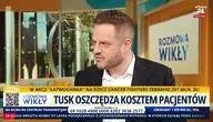 anusz Cieszyński podczas wywiadu o stanie polskiej ochrony zdrowia