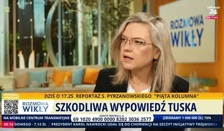 Małgorzata Wassermann w rozmowie z Marcinem Wikłą 